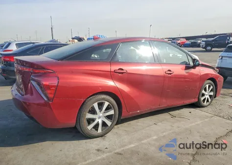 2017 Toyota Mirai из США, поврежденный, VIN JTDBVRBD1HA003705